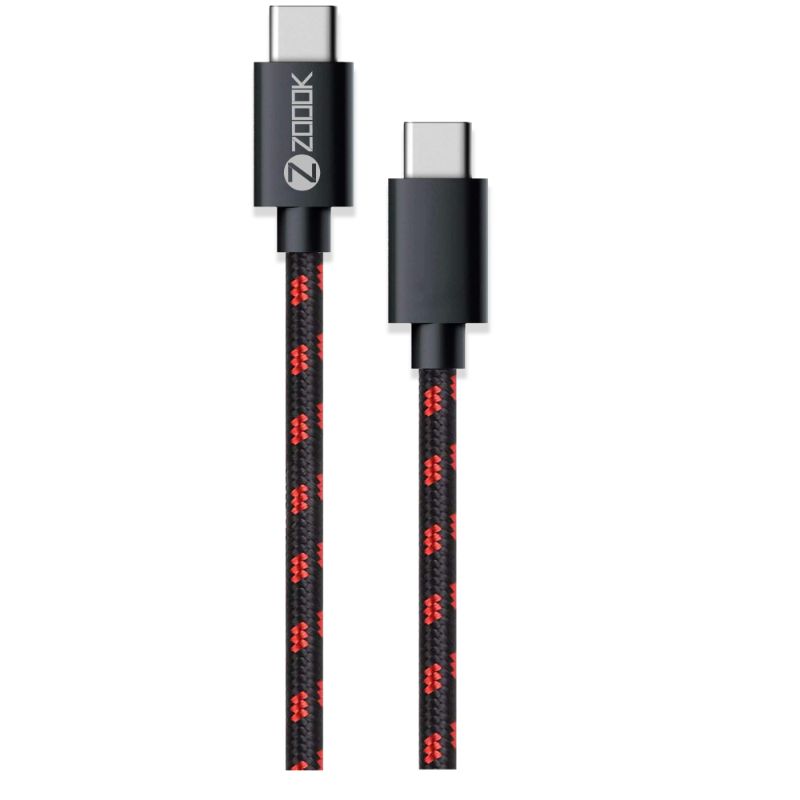 Zoook Bolt Extreme Type C To C 65W Braided Cable